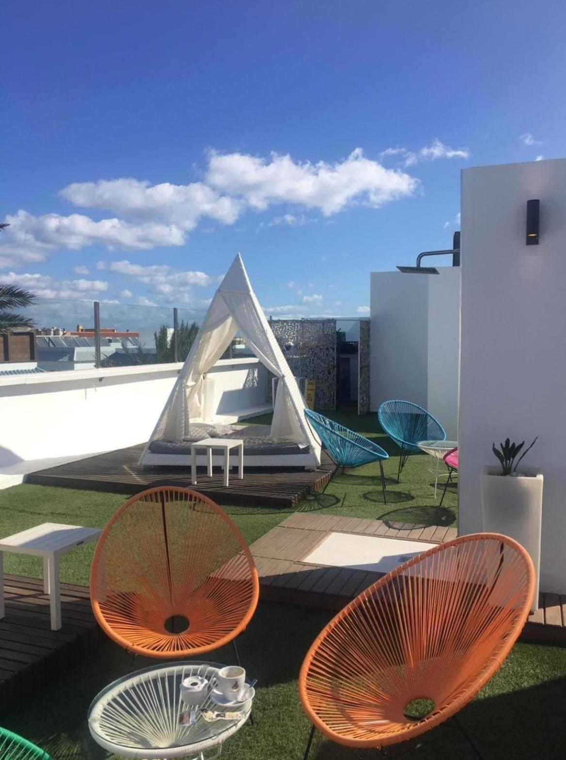 Corralejo Bristol Terrace Apartment Con Giardino Privato Esterno Exterior photo